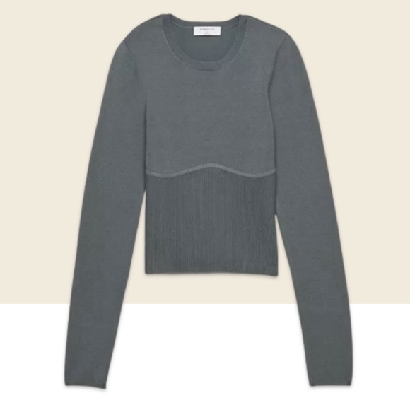 Aritzia Empire Sculpt Knit Long Sleeve - Picture 1 of 4